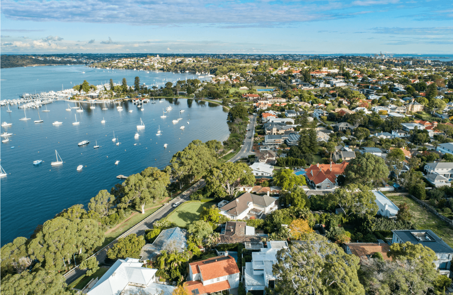 Peppermint Grove Aerial